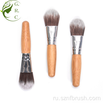 Кисть для тональной основы Mini Bamboo Make Up Foundation Brush